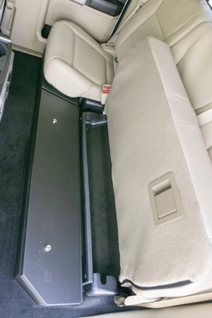 Ford F-350 Underseat Lockbox - Rear - Tuffy Products - Keyed Lock, Pry-Guard Locking System - Black - `17-`24